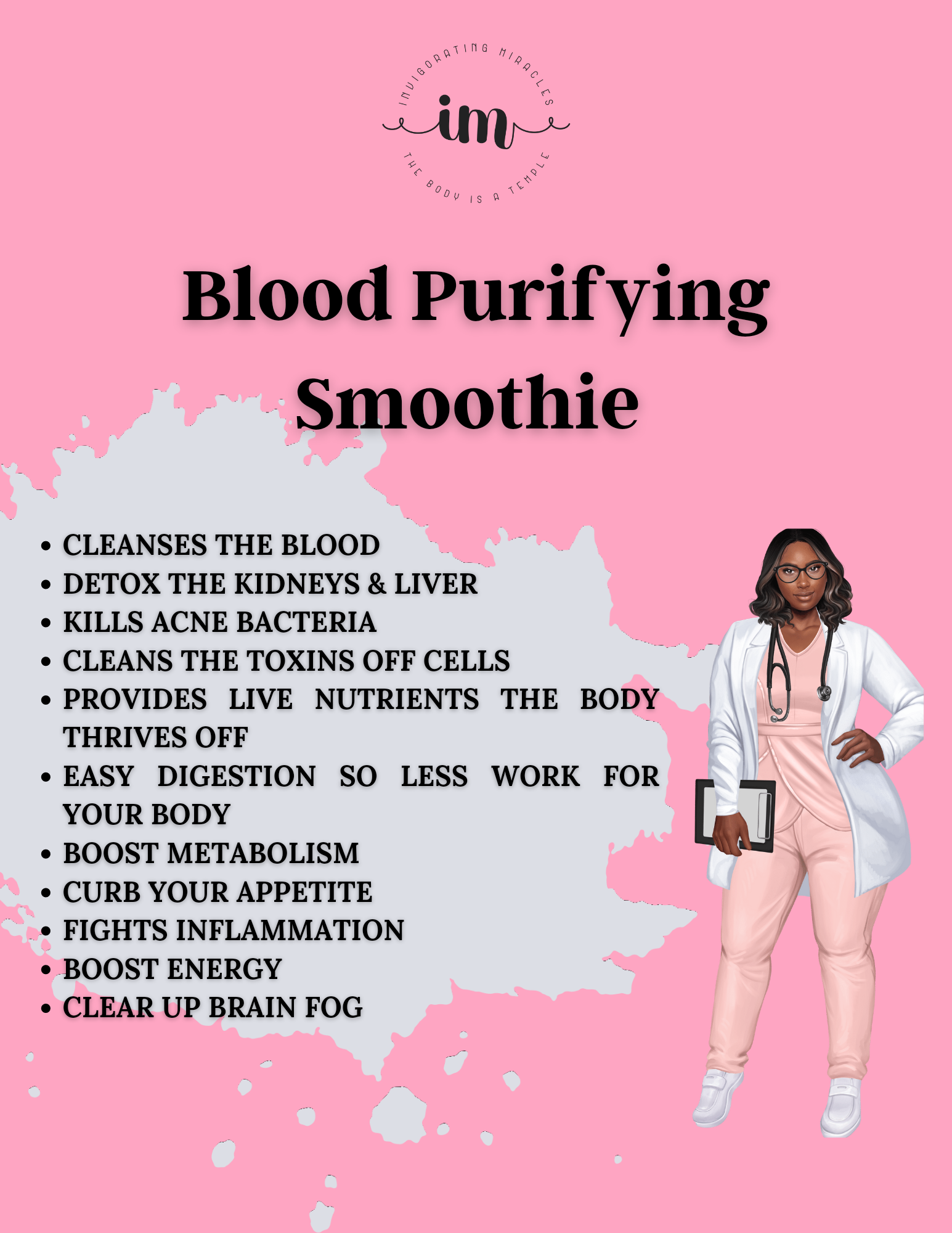 Blood Purifying Internal Cleaning Solution
